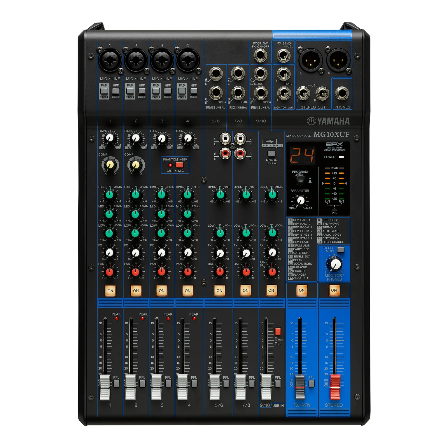 Yamaha MG10XUF 10-Channel Mixer