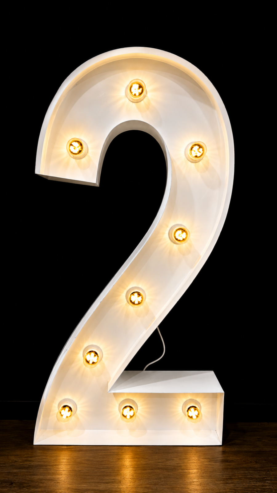 Light Up Numbers - Number 2