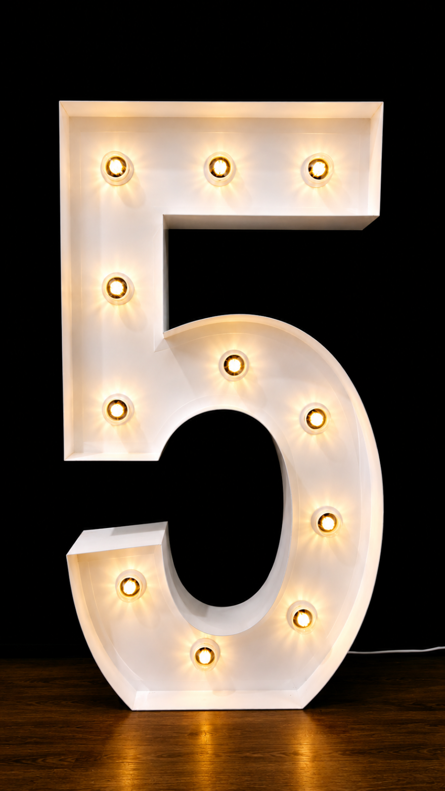 Light Up Numbers - Number 5 - Thumbnail 2