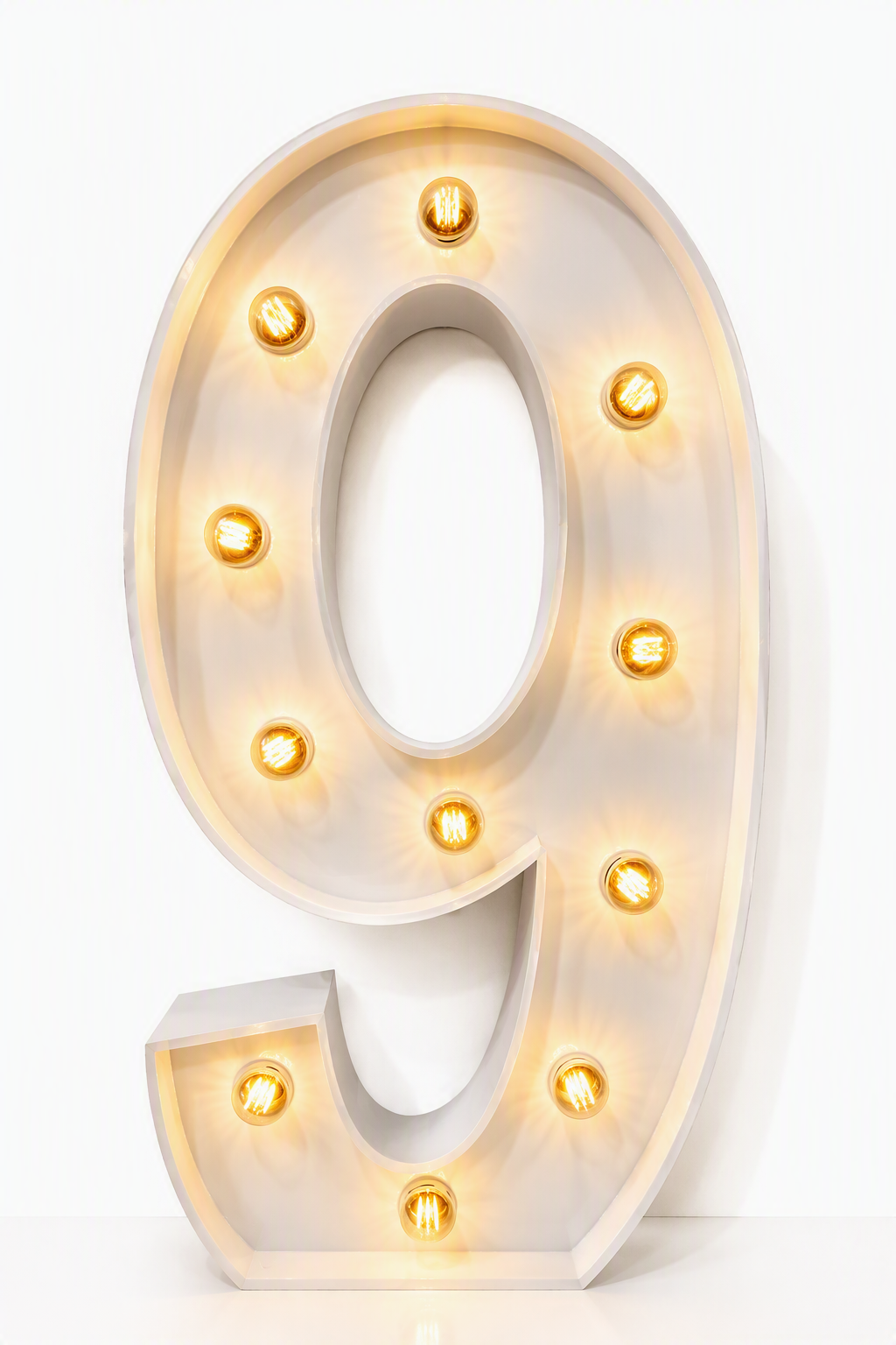 Light Up Numbers - Number 9