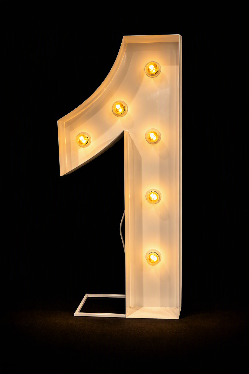 Light Up Numbers - Number 1