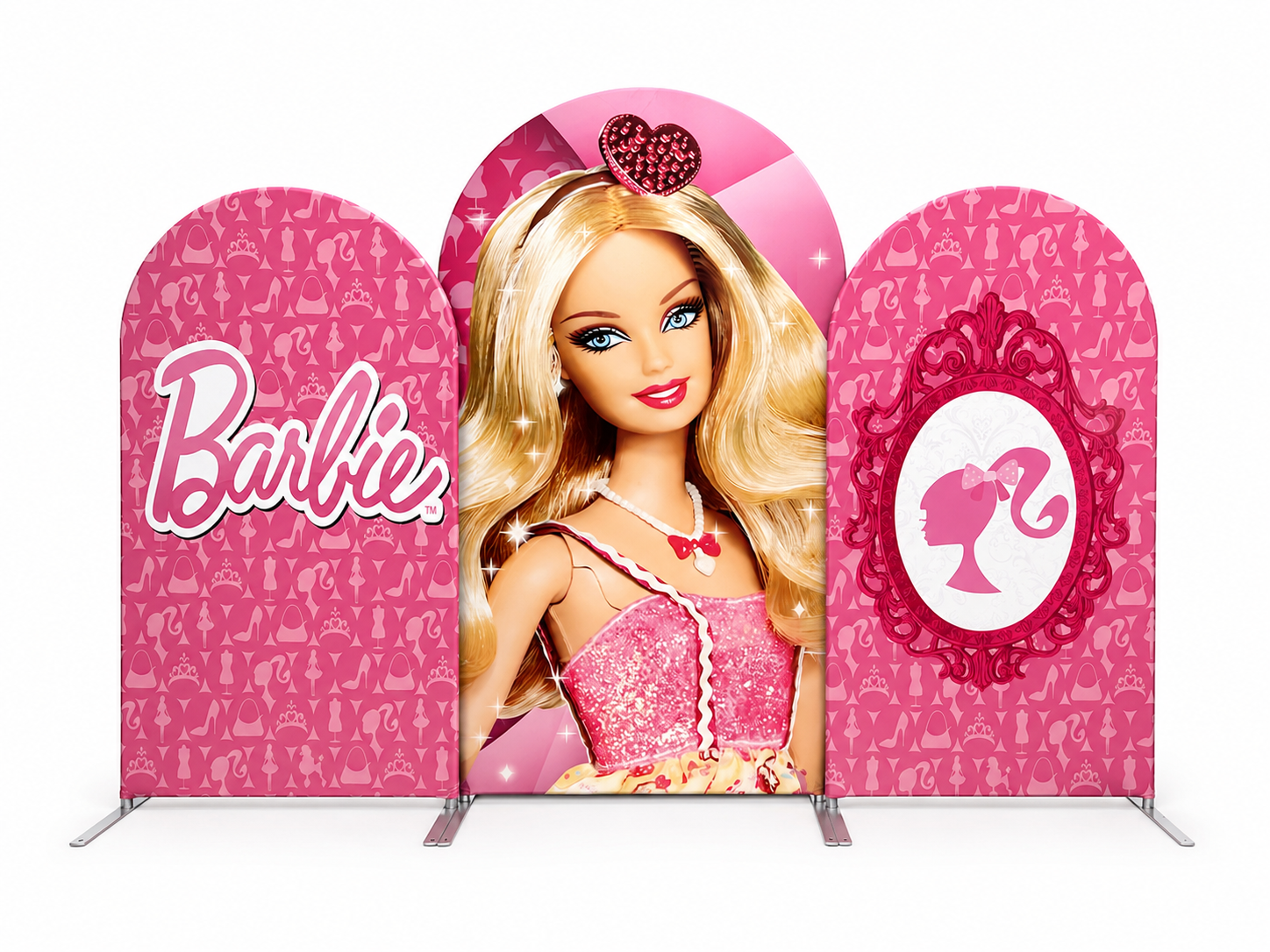 Barbie / Cocomelon Arch Backdrop Set
