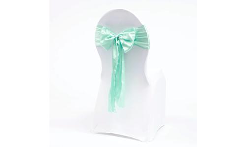 Chair Sash - Satin - Mint