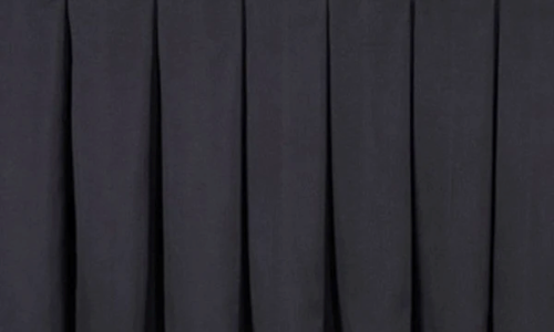 Table Skirting - Black - Thumbnail 4